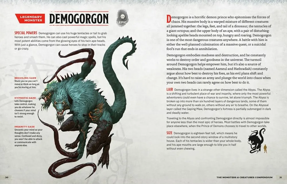 Monsters & Creatures Compendium (Dungeons & Dragons)