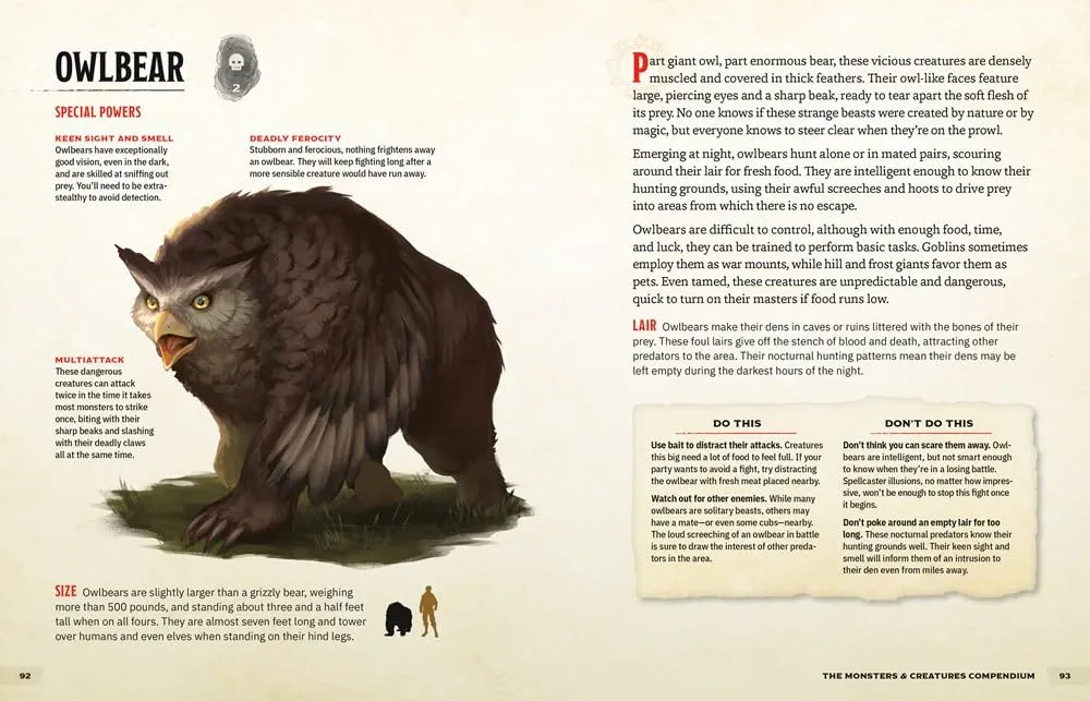 Monsters & Creatures Compendium (Dungeons & Dragons)