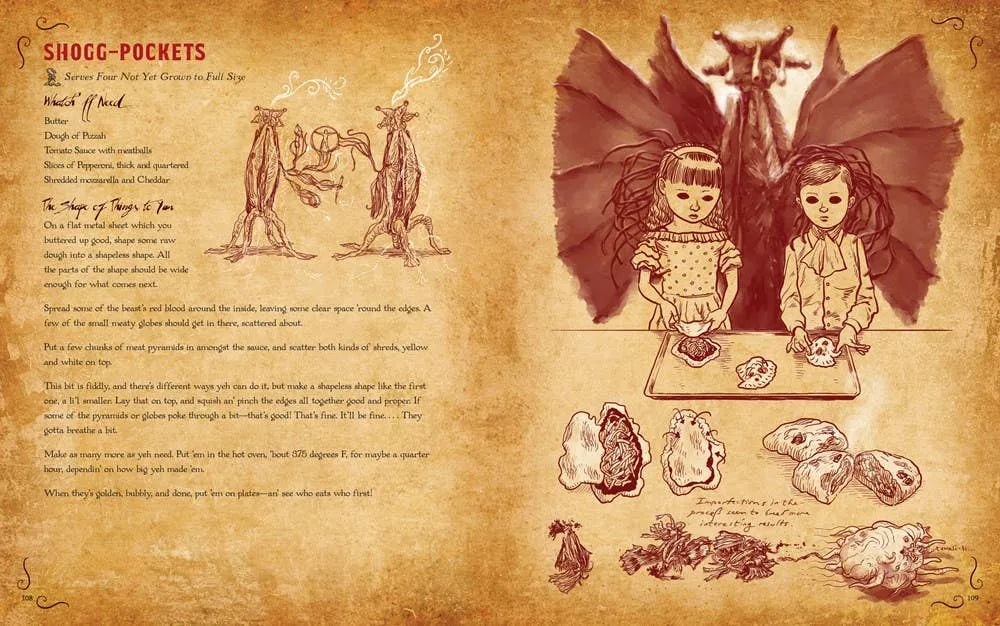 Necronomnomnom: Recipes & Rites from Lore H. P. Lovecraft - Mike Slater