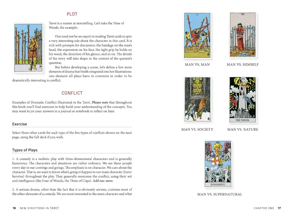 New Directions Tarot: Decoding Tarot Illustrations Pamela Colman Smith - Scott Martin