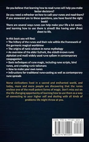 Runes : Ultimate Guide to Norse Divination ( Comprehensive Beginner's Guide to Learn Realms Runes Divination) - Richard Ma...