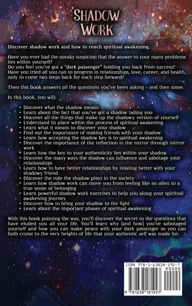 Shadow Work: Guide to Integrating Your Dark Side Spiritual Awakening - Mari Silva