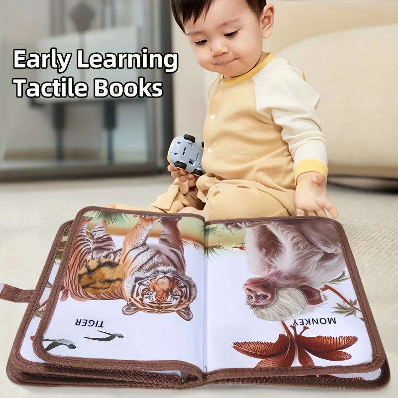 Touch Book™ – Kuvat & värit – Aistikirja eläimet