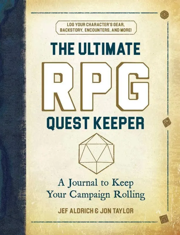 Ultimate RPG Quest Keeper: Journal - Jef Aldrich & John Taylor