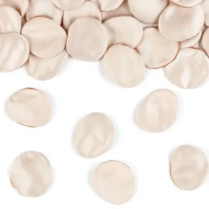 Beige ruusun terälehtiä 100kpl