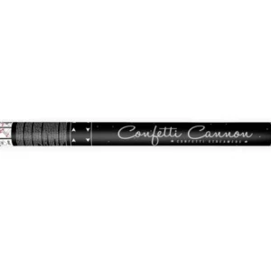 Confetti Cannon Serpentine Silver 60cm