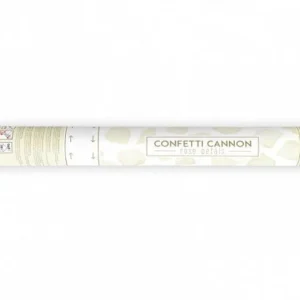 Confetti Cannon Vanilla Cream ruusun terälehtiä 40cm