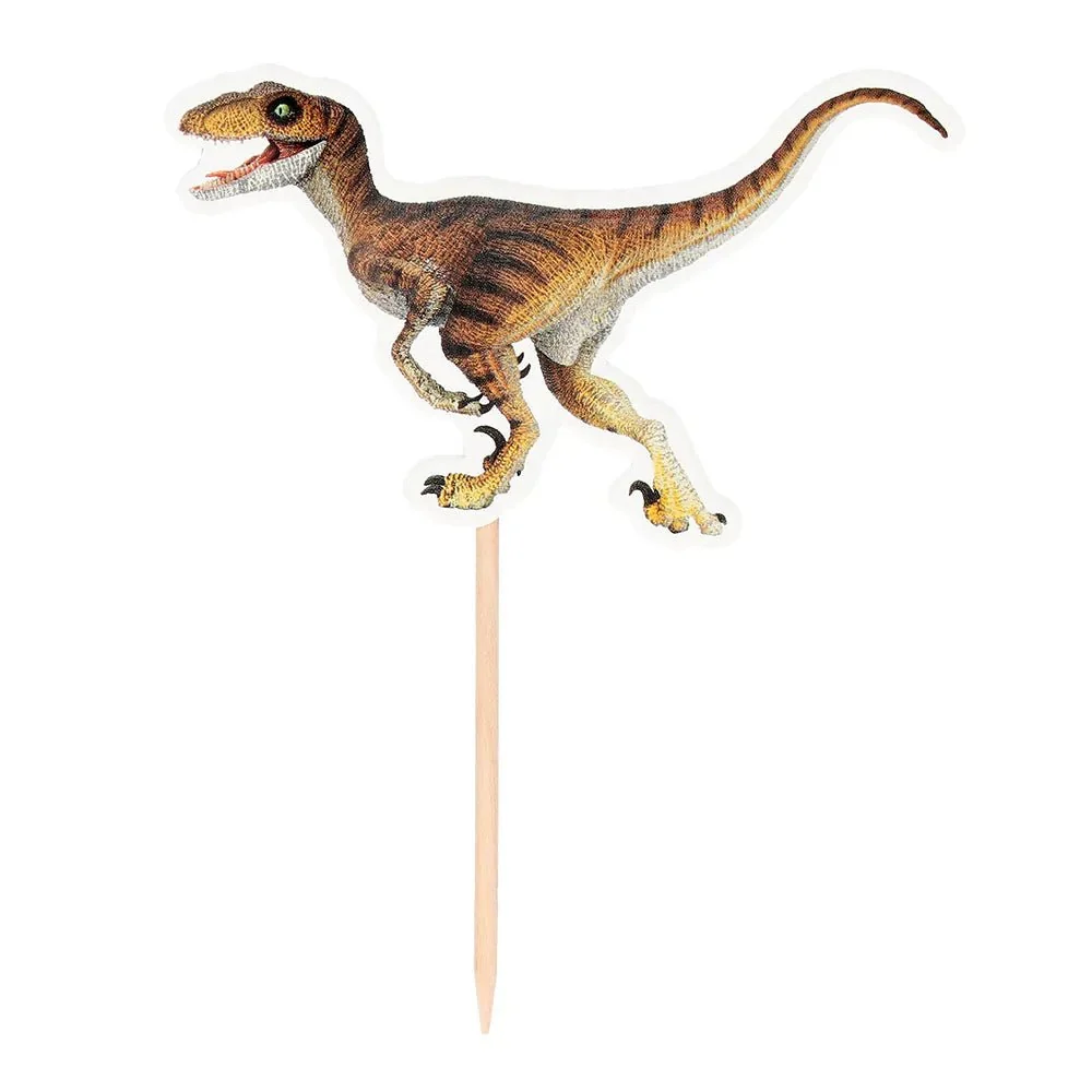 Dinosaurus Kakku topper 4 kpl