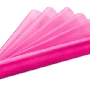 Fuksia Organza kangas 16cm 9m