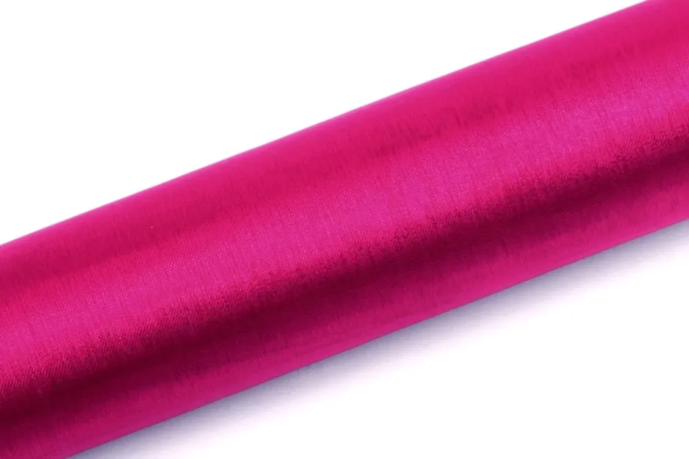 Fuksia Organza kangas 16cm 9m