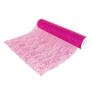 Fuksia pöytäjuoksija Glitter 5m