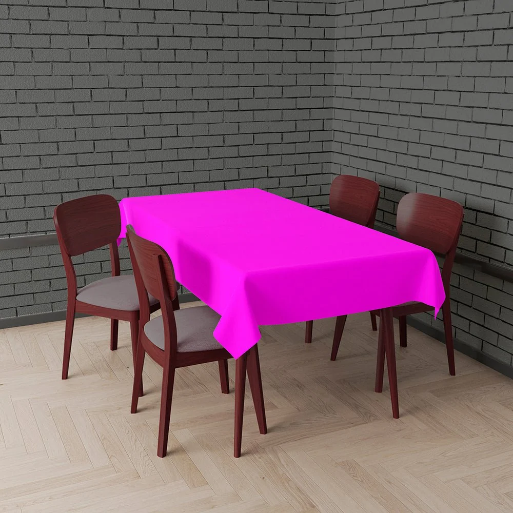 Fuksia pöytäliina 2.74m