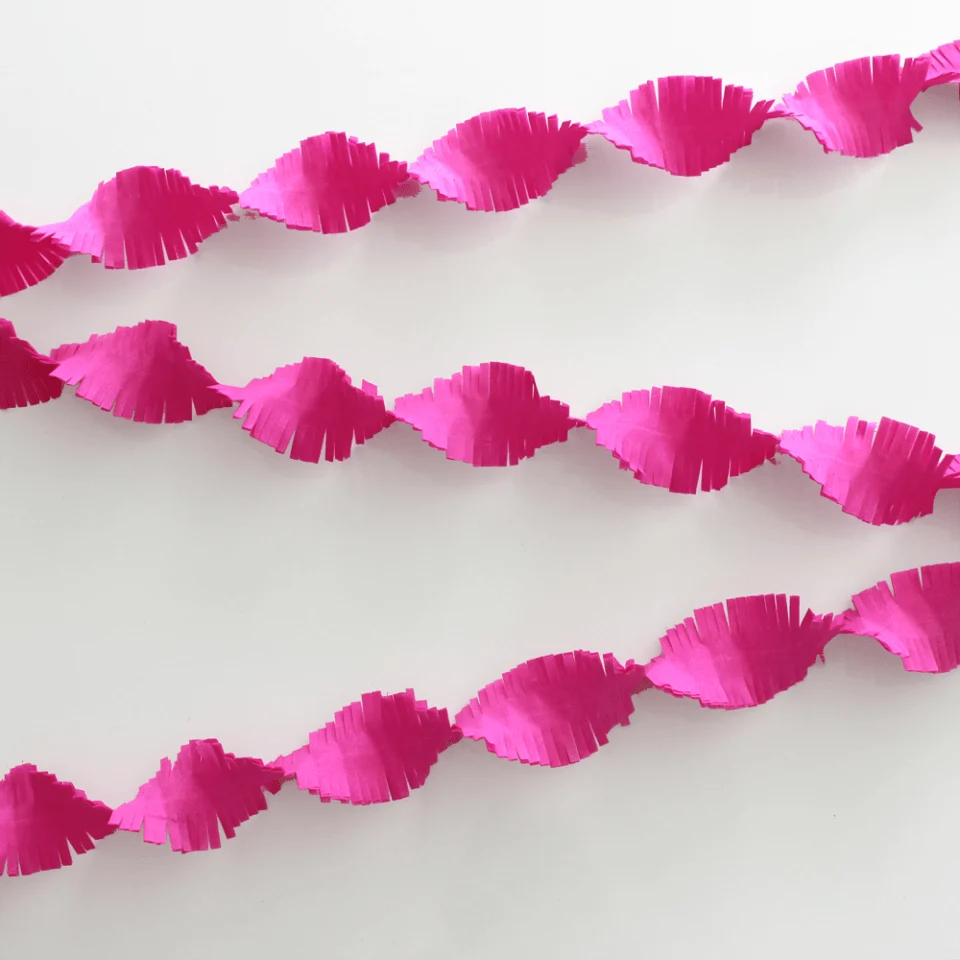Fuksia seppeleet kreppi 24m