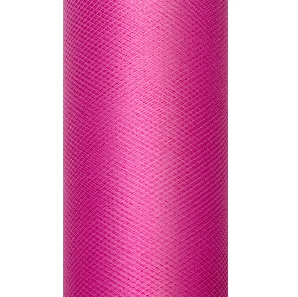 Fuksia Tulle rulla 30cm 9m