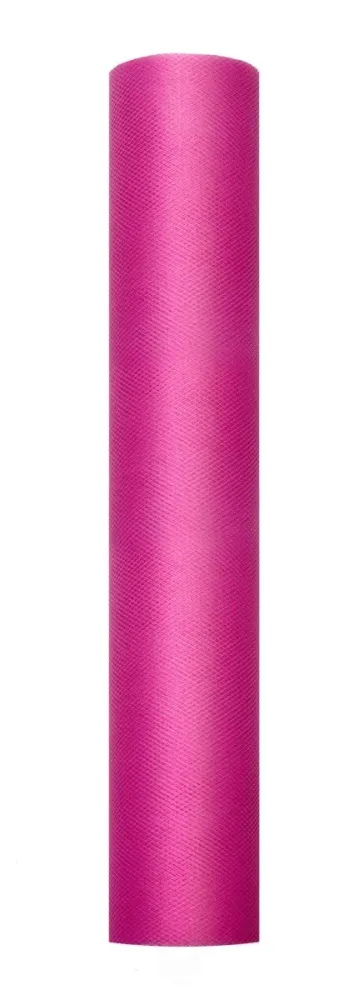 Fuksia Tulle rulla 30cm 9m