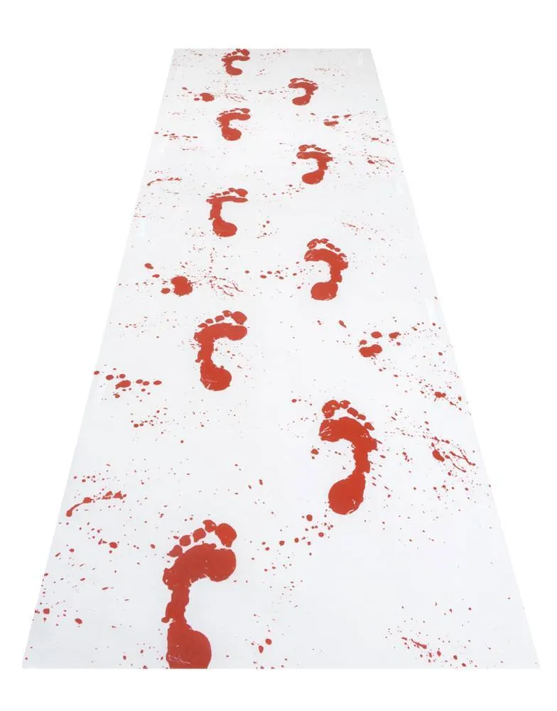 Halloween Runner Valkoinen veri 60cm 4.5m