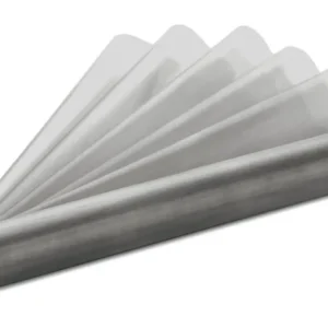 Harmaa Organza kangas 36cm 9m