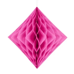 Honeycomb Diamond Fuksia 20cm