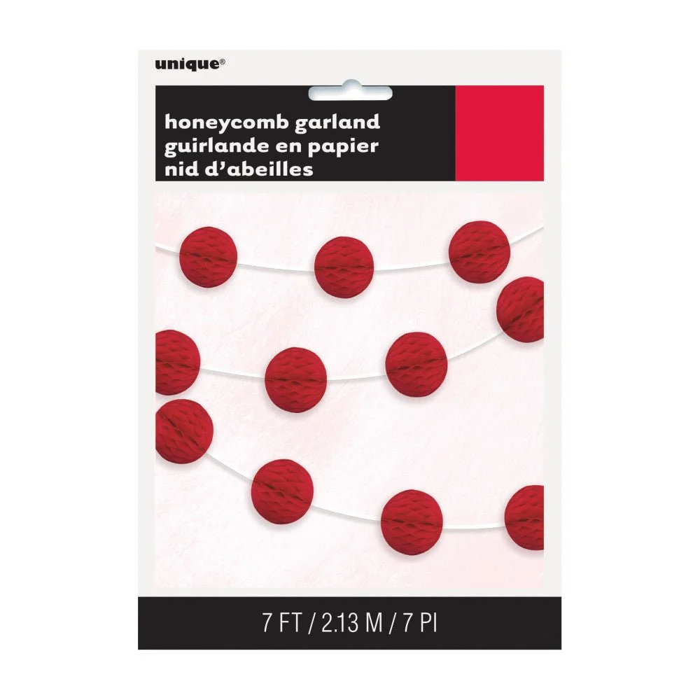 Hunajakenno Garland punainen 2.2m