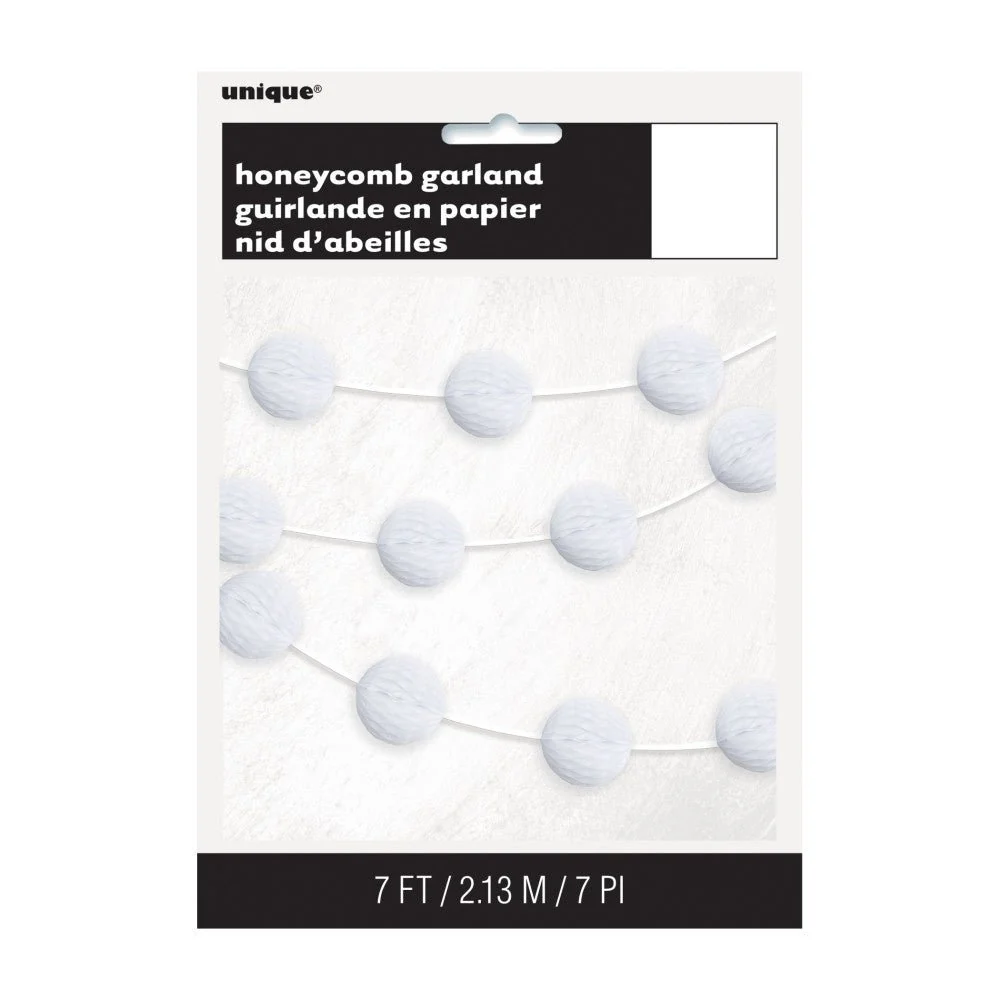 Hunajakenno Garland Valkoinen 2.2m