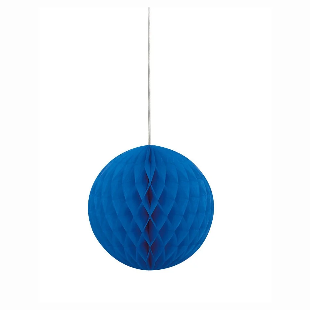 Hunajakenno lamppu sininen 20cm