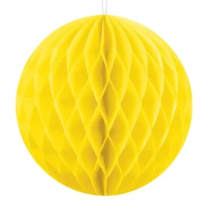Hunajakennopallo keltainen 10cm