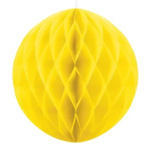 Hunajakennopallo keltainen 20cm