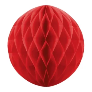 Hunajakennopallo punainen 30cm