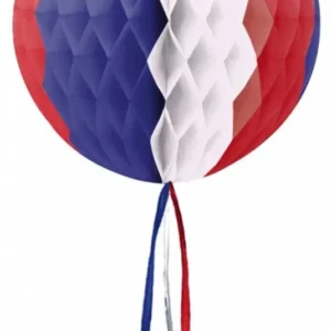 Hunajakennopallo Punainen Valkoinen Sininen 30cm