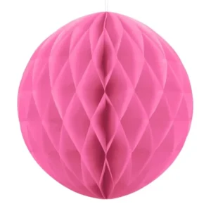 Hunajakennopallo vaaleanpunainen 20cm