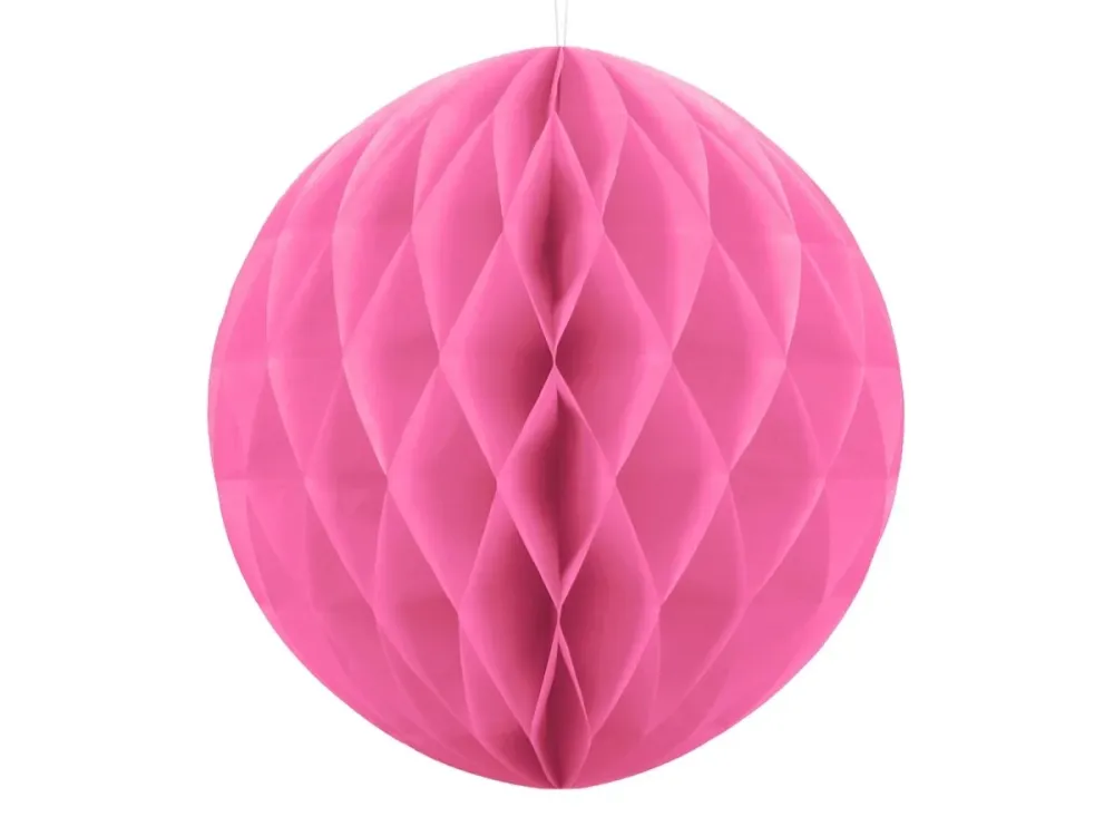 Hunajakennopallo vaaleanpunainen 40cm