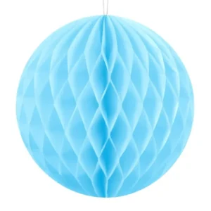 Hunajakennopallo vaaleansininen 10cm