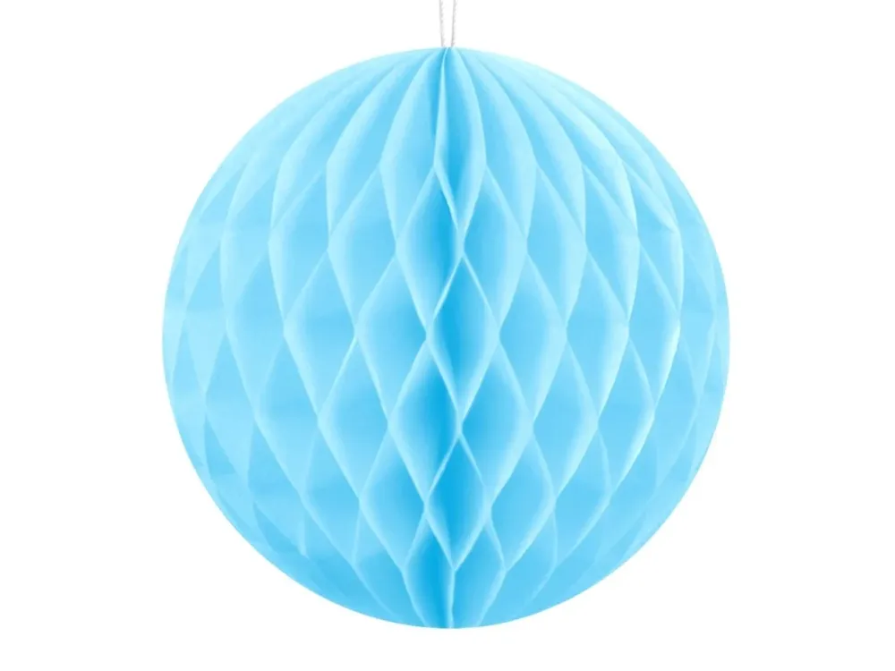 Hunajakennopallo vaaleansininen 10cm