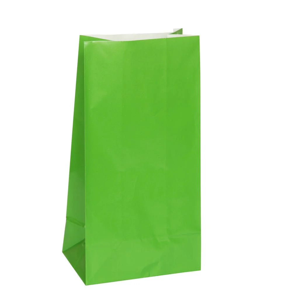 Juhlapussit Vihreä 25cm 12kpl