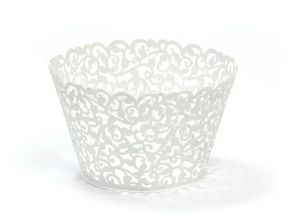 Kakkumuotit Valkoinen 8.5cm 10kpl 10kpl