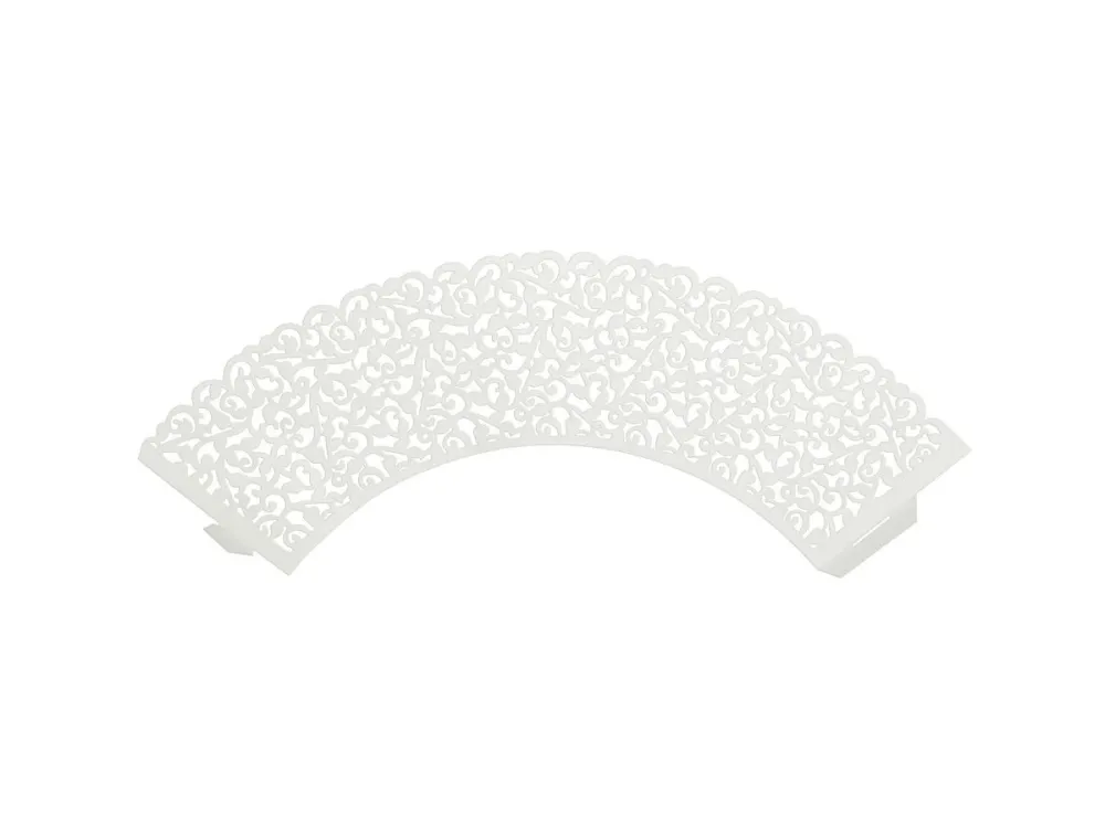 Kakkumuotit Valkoinen 8.5cm 10kpl 10kpl