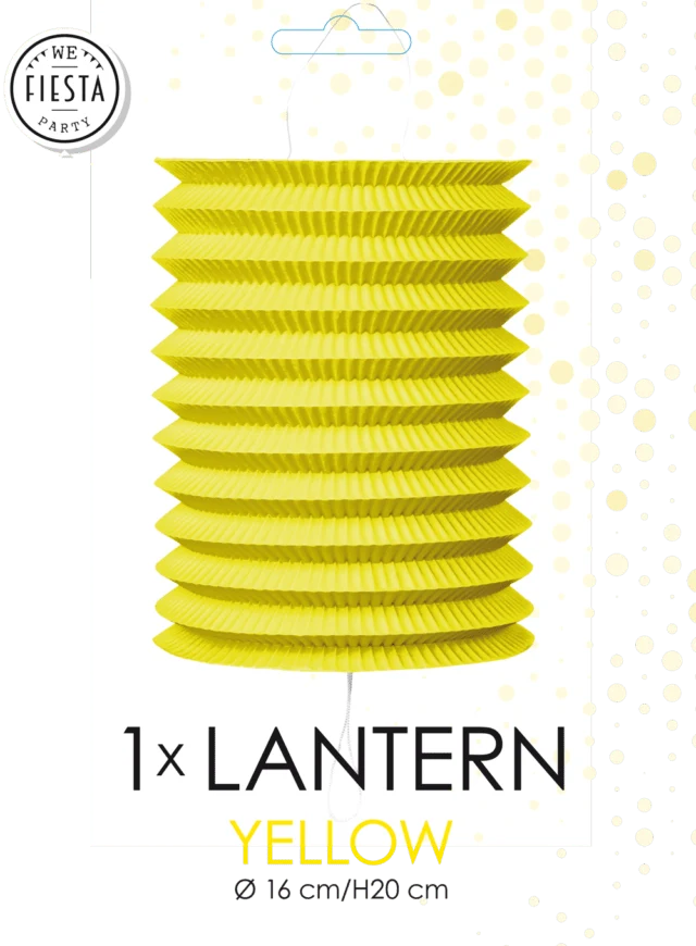 Keltainen Lampion Trek 16cm