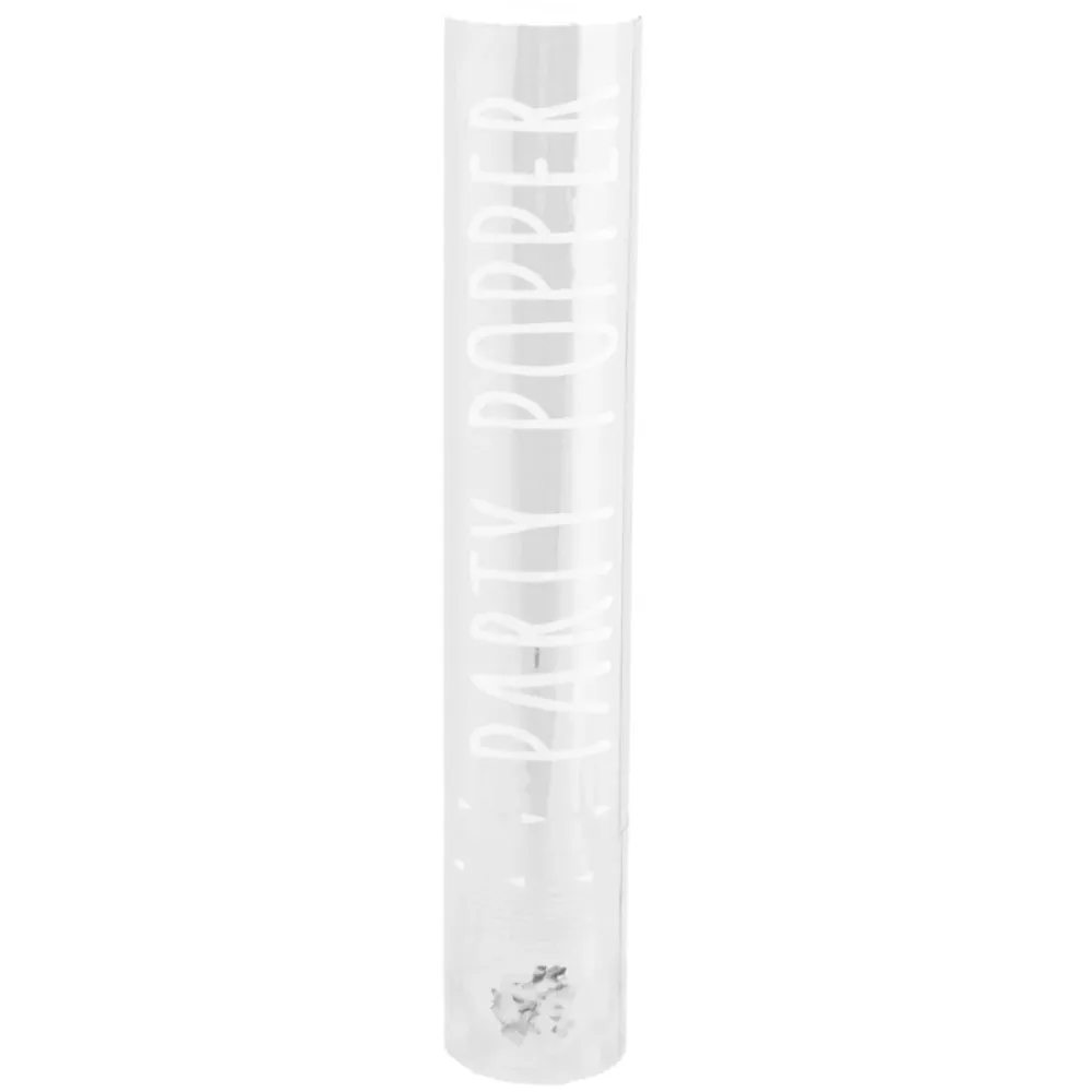 Konfettitykki hopea 28cm