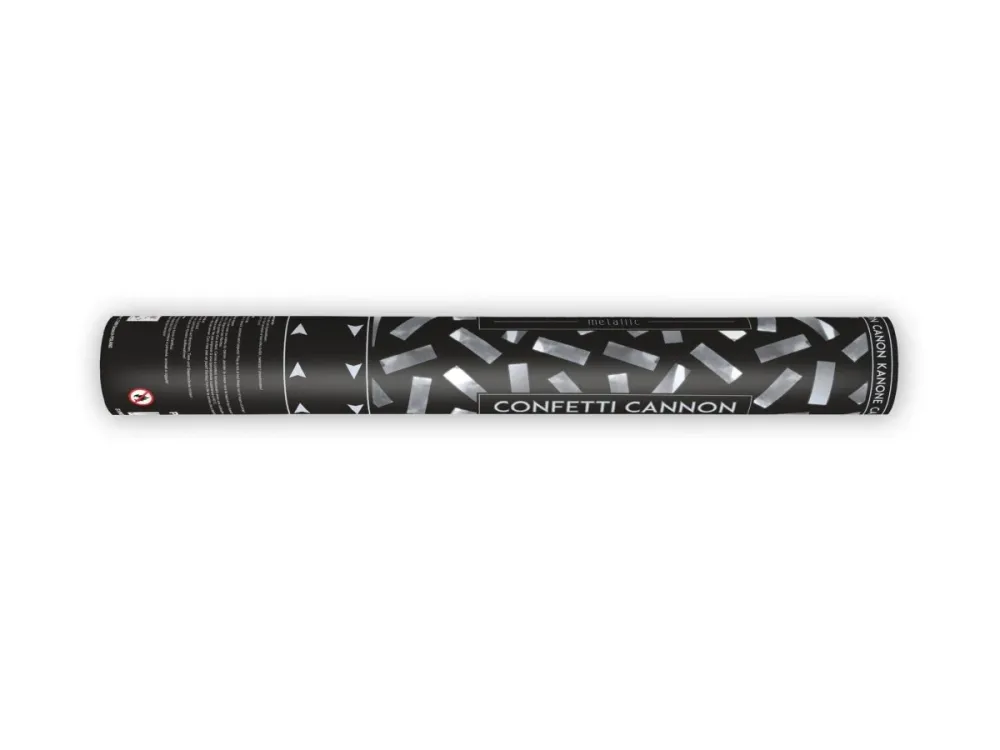 Konfettitykki hopea 40cm