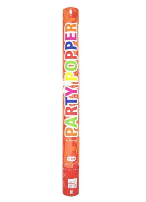 Konfettitykki punainen 57cm