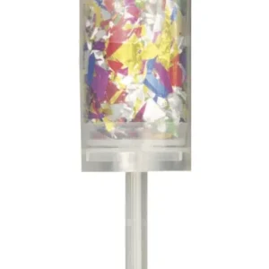 Konfettitykki värillinen 13cm