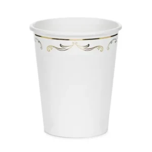Koristekupit, valkoiset, 220 ml