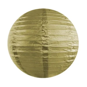 Kultainen Lampion pyöreä 35cm