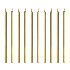Kultaiset kynttilät 14cm 12kpl