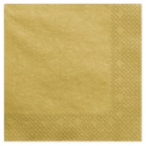 Kultaiset lautasliinat 40cm 20kpl