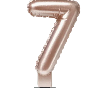 Kynttilä folio ilmapallo Rose Gold 7 10cm