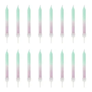 Kynttilät Ombre 6cm 20kpl
