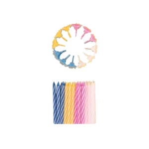 Kynttilät värilliset 5.5cm 24kpl