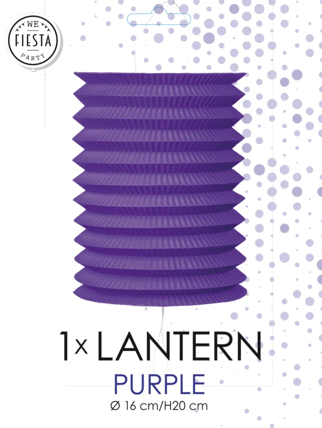 Lampion Violetti 16cm