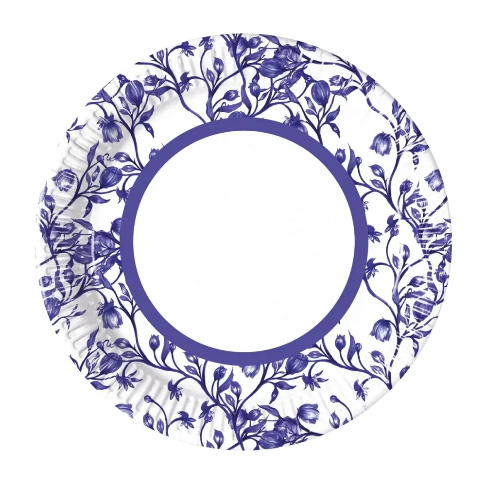 Laventelilautaset 20cm 8kpl